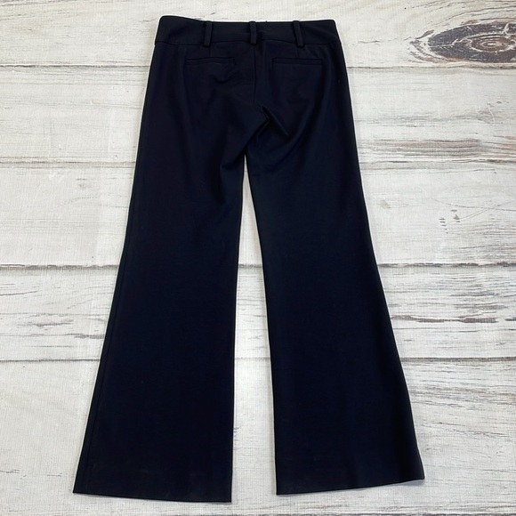 Diane Von Furstenberg Pants Women's 6 Black Bootcut - Picture 7 of 11
